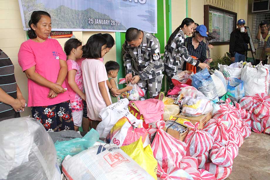 PSG, DepEd Rizal tie up for Taal Relief Ops