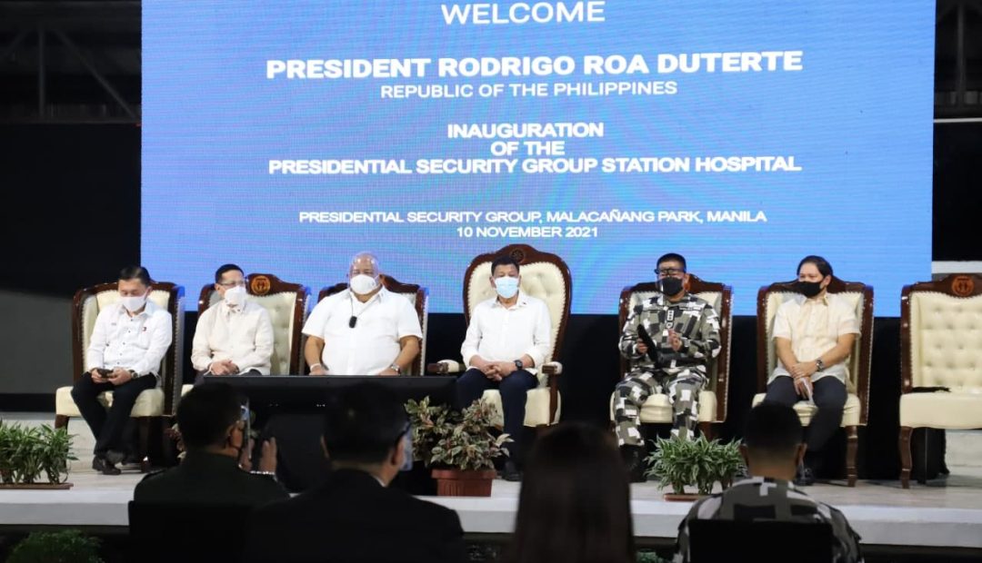 PRRD Inaugurates PSG Station Hospital